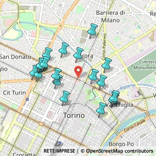 Mappa Fermata 84 - PORTA PALAZZO NORD, 10152 Torino TO, Italia (0.953)
