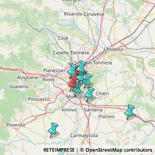 Mappa Fermata 84 - PORTA PALAZZO NORD, 10152 Torino TO, Italia (22.29769)