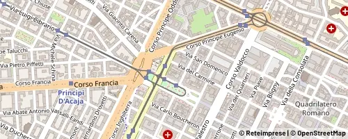 Mappa Turín