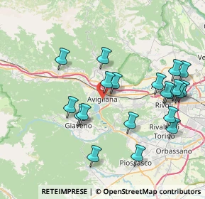 Mappa Via Madonna delle Grazie, 10051 Avigliana TO, Italia (8.3125)