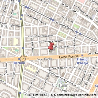 Mappa Via Giacinto Collegno, 27/A, 10143 Torino, Torino (Piemonte)