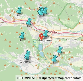 Mappa Via Montebello, 10051 Avigliana TO, Italia (4.23182)