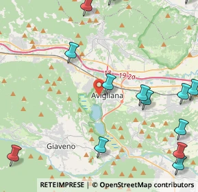Mappa Via Montebello, 10051 Avigliana TO, Italia (6.125)