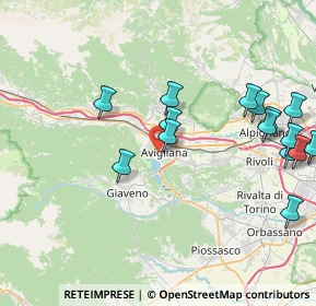 Mappa Via Montebello, 10051 Avigliana TO, Italia (9.23467)