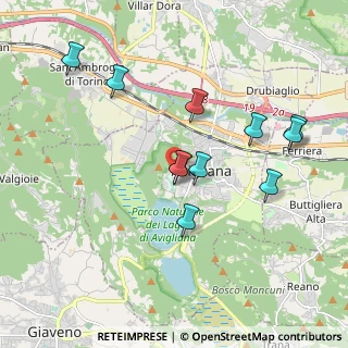Mappa Via Montebello, 10051 Avigliana TO, Italia (1.84636)
