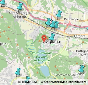 Mappa Via Montebello, 10051 Avigliana TO, Italia (2.88727)