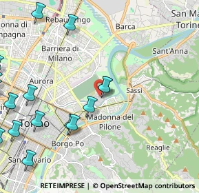 Mappa Via Poliziano, 10153 Torino TO, Italia (2.91)