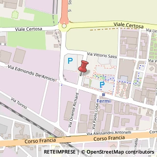 Mappa Via Edmondo De Amicis, 73, 10093 Collegno, Torino (Piemonte)