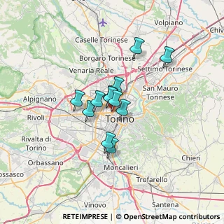 Mappa Corso Francia, 10149 Torino TO, Italia (4.31667)