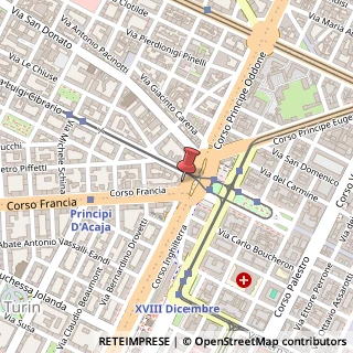 Mappa Via Luigi Cibrario, 1, 10143 Torino, Torino (Piemonte)