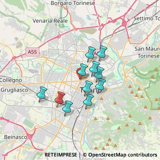 Mappa Corso Francia, 10149 Torino TO, Italia (2.61818)