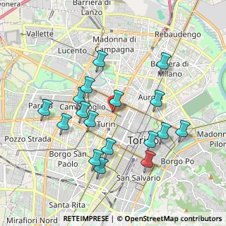 Mappa Corso Francia, 10149 Torino TO, Italia (1.88941)