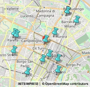 Mappa Corso Francia, 10149 Torino TO, Italia (2.31077)