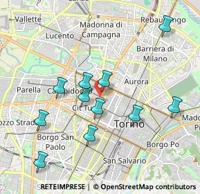 Mappa Corso Francia, 10149 Torino TO, Italia (1.90636)