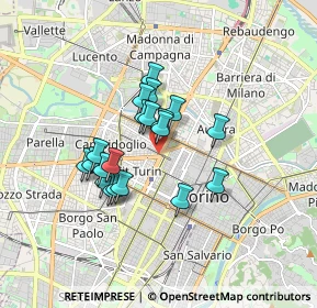 Mappa Corso Francia, 10149 Torino TO, Italia (1.3165)