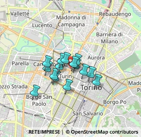 Mappa Corso Francia, 10149 Torino TO, Italia (1.078)