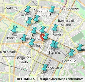 Mappa Corso Francia, 10149 Torino TO, Italia (1.85813)