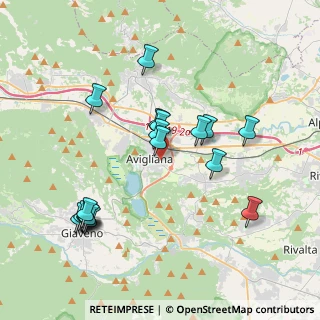 Mappa Via Sant' Sudario, 10051 Avigliana TO, Italia (4.01632)