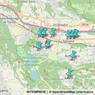 Mappa Via Sant' Sudario, 10051 Avigliana TO, Italia (1.69833)