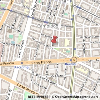 Mappa Via Massimo Montano, 26, 10143 Torino, Torino (Piemonte)