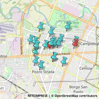 Mappa Strada del Lionetto, 10146 Torino TO, Italia (0.654)