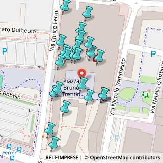 Mappa Piazza Paradiso, 10093 Collegno TO, Italia (0.044)