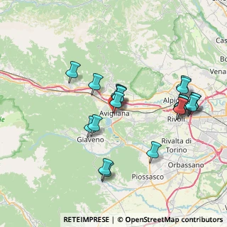 Mappa Via Garibaldi, 10051 Avigliana TO, Italia (7.5215)