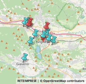 Mappa Piazzale dell'Agricola, 10051 Avigliana TO, Italia (2.5975)