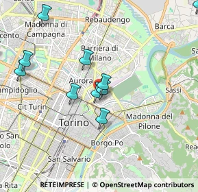 Mappa Corso Regio Parco, 10153 Torino TO, Italia (2.16909)