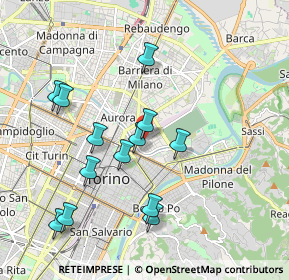 Mappa Corso Regio Parco, 10153 Torino TO, Italia (1.91769)