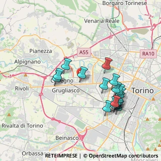 Mappa Via Alessandro Manzoni, 10093 Collegno TO, Italia (3.81778)