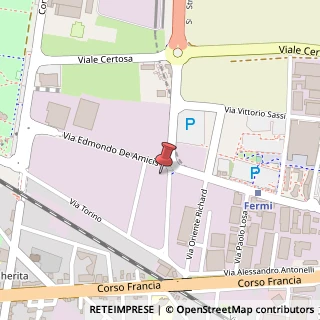 Mappa Corso Fratelli Cervi, 15, 10093 Collegno, Torino (Piemonte)