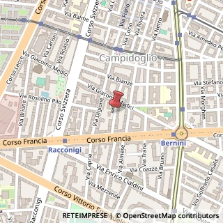 Mappa Via Alpignano, 13, 10143 Torino, Torino (Piemonte)
