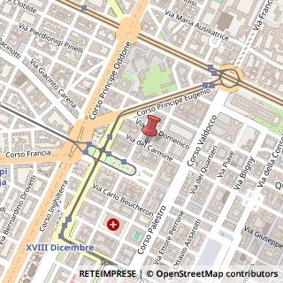 Mappa Via del Carmine, 24, 10122 Torino, Torino (Piemonte)