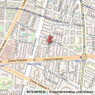 Mappa Via Digione, 13, 10143 Torino, Torino (Piemonte)