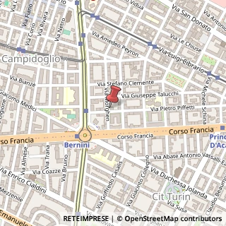 Mappa Via Pietro Piffetti, 48, 10143 Torino, Torino (Piemonte)