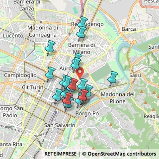 Mappa Corso Regio Parco, 10152 Torino TO, Italia (1.448)