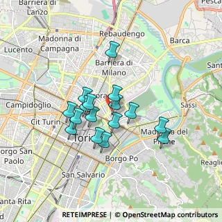 Mappa Corso Regio Parco, 10152 Torino TO, Italia (1.35188)