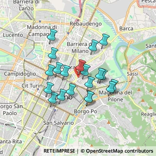 Mappa Corso Regio Parco, 10152 Torino TO, Italia (1.4915)
