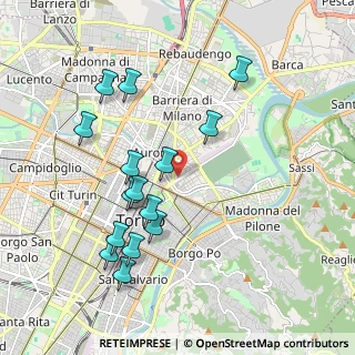 Mappa Corso Regio Parco, 10152 Torino TO, Italia (1.98133)
