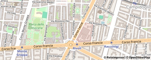 Mappa Turin