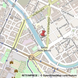 Mappa Lungo Dora Firenze, 71, 10152 Torino, Torino (Piemonte)