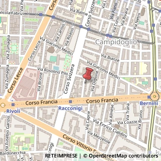 Mappa Via Prarostino, 10/A, 10143 Torino, Torino (Piemonte)