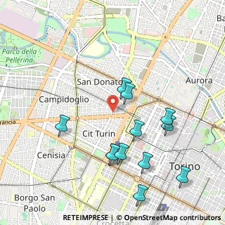 Mappa Via Principi d'Acaja, 10064 Torino TO, Italia (1.06083)