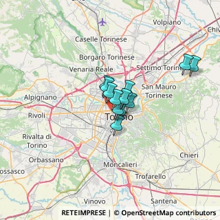 Mappa Via Principi d'Acaja, 10064 Torino TO, Italia (3.91167)