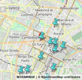 Mappa Via Principi d'Acaja, 10064 Torino TO, Italia (2.25909)