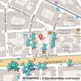 Mappa Via Principi d'Acaja, 10064 Torino TO, Italia (0.07391)