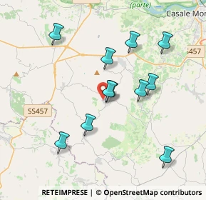 Mappa Via Olearo, 15030 Sala Monferrato AL, Italia (3.58091)