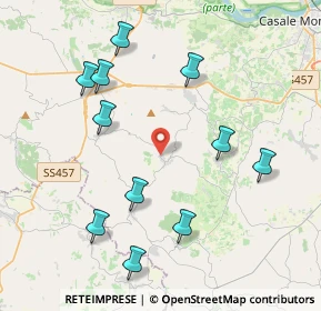 Mappa Via Olearo, 15030 Sala Monferrato AL, Italia (4.36)