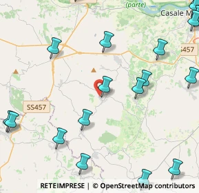 Mappa Via Olearo, 15030 Sala Monferrato AL, Italia (6.407)